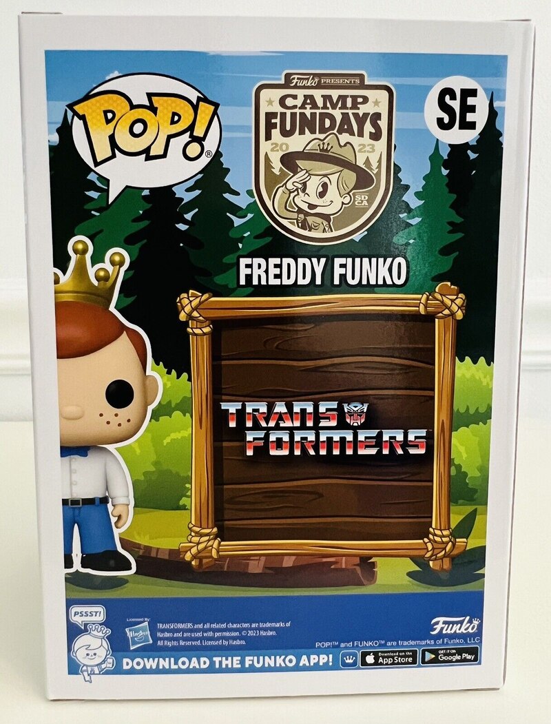 Freddy Funko as Megatron Camp Fundays SDCC 2023 Limited Edition store